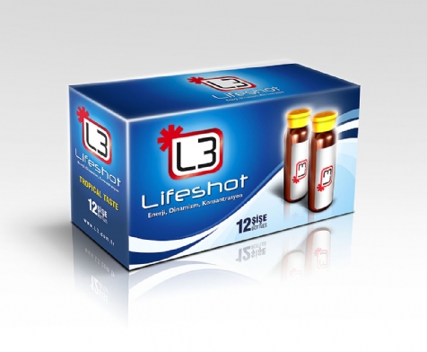 LIFESHOT L3 VİTAMİN AMBALAJI